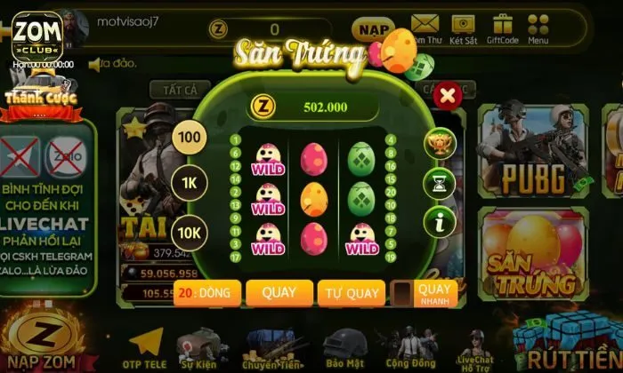 Săn trứng Zomclub Khái quát về tựa game Săn trứng Zomclub